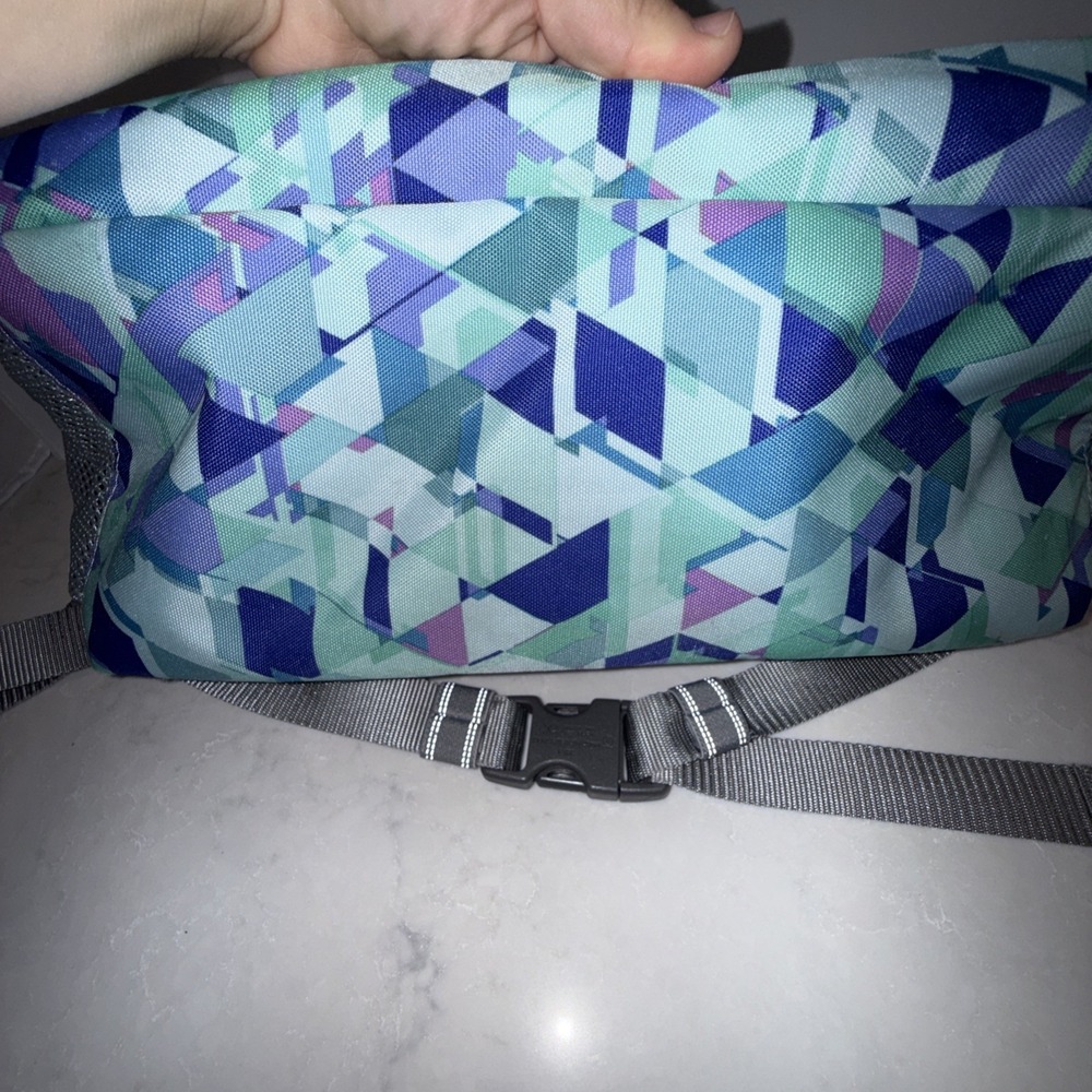L.L. Bean Backpack 37L Purple,Blue, Teal School Deluxe BackPack See Description - Picture 3 of 7